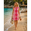 ANGELLE MILAN TUNIC SUMMERTRAVEL 1622-WHITEPINK MOUWLOOS