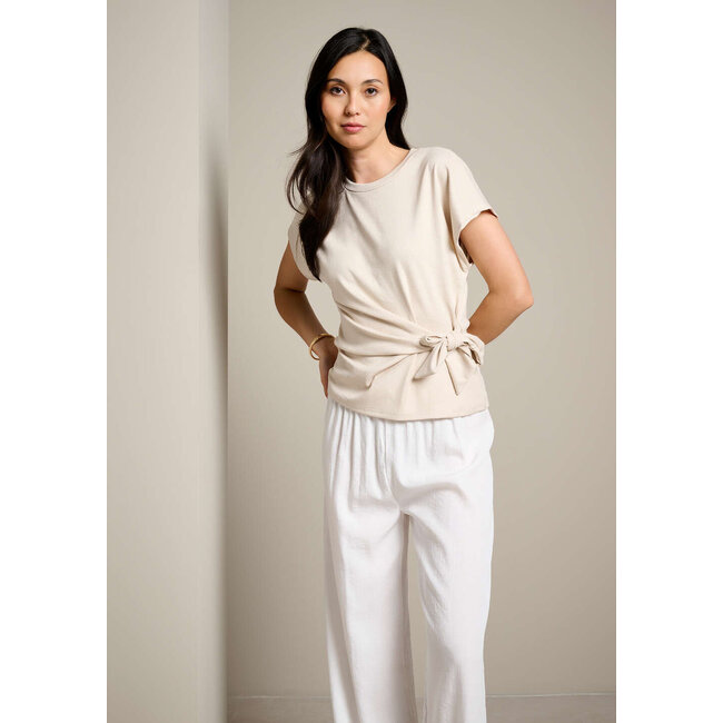 TOP DRAPBOWLY CHAMPAGNE LUREX