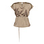 TOP VYGO SATIN DARK SAND/TAUPE