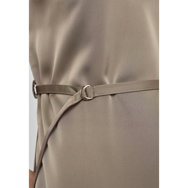 JURK VYGO SATIN DARK SAND/ TAUPE