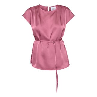 TOP VYGO SATIN DARK ROSE