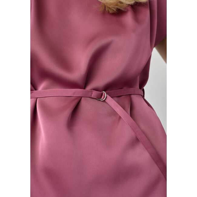 TOP VYGO SATIN DARK ROSE