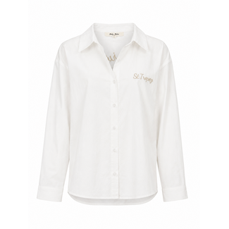 BLOUSE WHITE 'ST. TROPEZ'