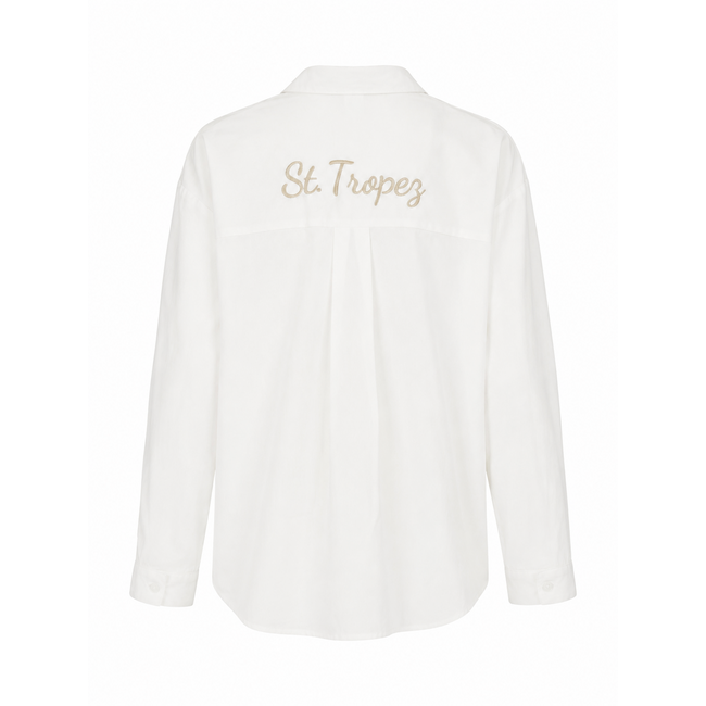 BLOUSE WHITE 'ST. TROPEZ'