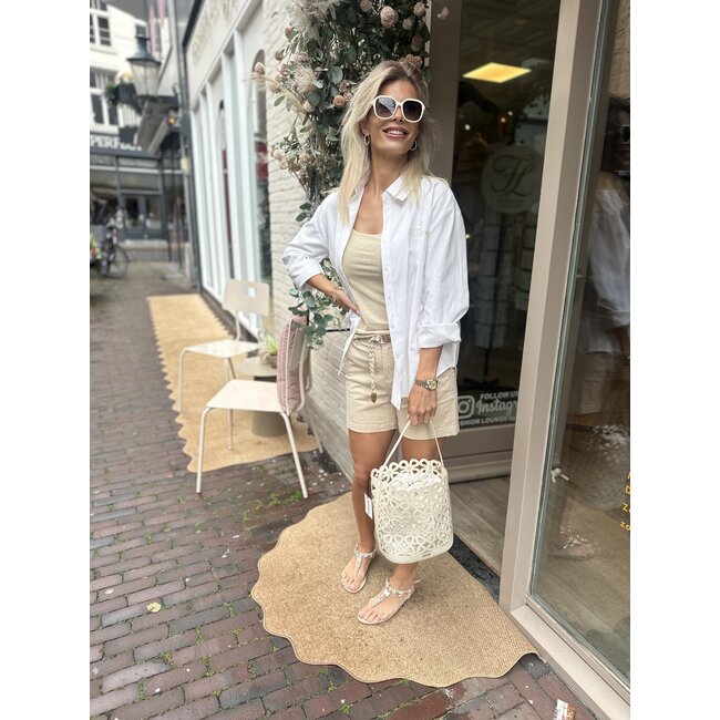 BLOUSE WHITE 'ST. TROPEZ'