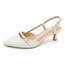 SLINGBACK SOFT IVORY  DES8516