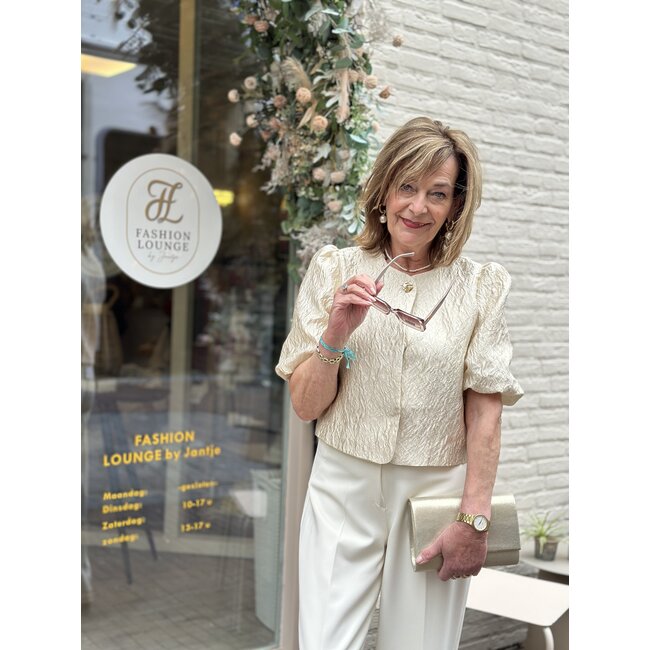 LOFTY MANNER KORTE BLAZER GIANNA OFF-WHITE