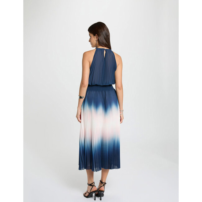 JURK RSOAN NAVY PLISÉE