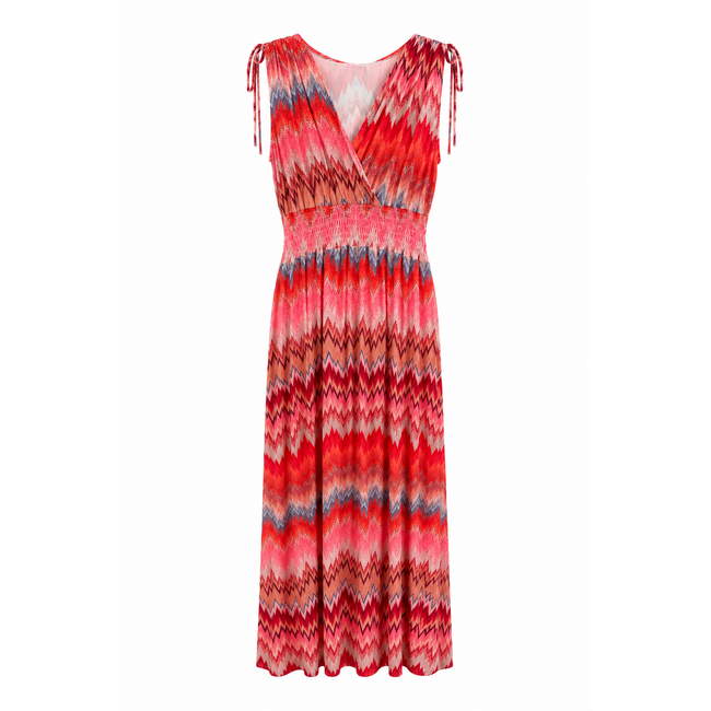 JURK MAXI  SUMMERTRAVEL MISSONI CORAL