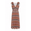 JURK MAXI  SUMMERTRAVEL RETRO MULTI