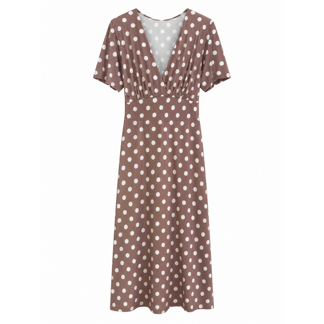 JURK SUMMERTRAVEL DOT TAUPE