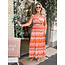 JURK MAXI  SUMMERTRAVEL MISSONI CORAL