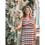 JURK MAXI  SUMMERTRAVEL RETRO MULTI