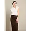 TOP DRAPBOUCLE OFFWHITE GOLD
