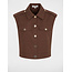 TOP GILET JACK VJITTA CACAO