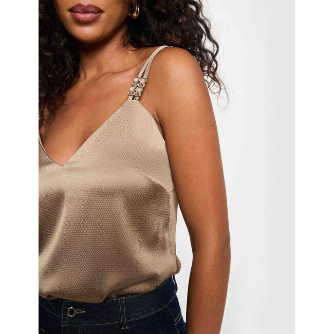 TOP OLAFI SAND/TAUPE