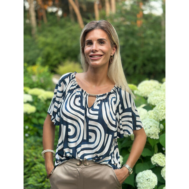 TOP BOOTHALS SUMMERTRAVEL NAVY