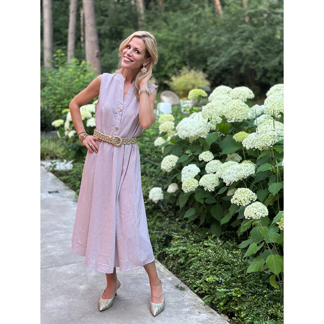 JURK LINNENLOOK SOFT PINK  S527