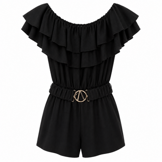 PLAYSUIT PENNY BLACK