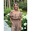 PLAYSUIT PENNY CAPPUCINO