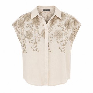 BLOUSE BEIGE /GOLD BALI SK62