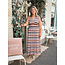 JURK MAXI  SUMMERTRAVEL RETRO OCEAN