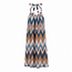 JURK TUNIEK HALTER KORT MISSONI BLUE