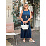 JURK  LIZA MAXI VISCOSE NAVY