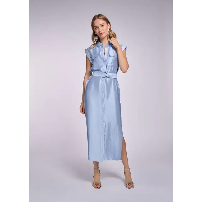 FREEBIRD JURK MIDI DEMMA SHINE BLUE