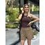 LOFTY MANNER SHORT ZUMI BROWN