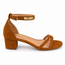 OPEN SCHOEN BLOKHAK FG6004 CAMEL GOLD