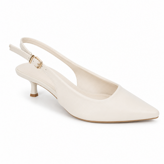 SCHOEN SLINGBACK JD953-2 CREME