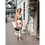JURK SAMIRA SATIN CREME BROWN