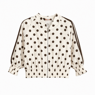 JACK COTTON BOMBER DOT