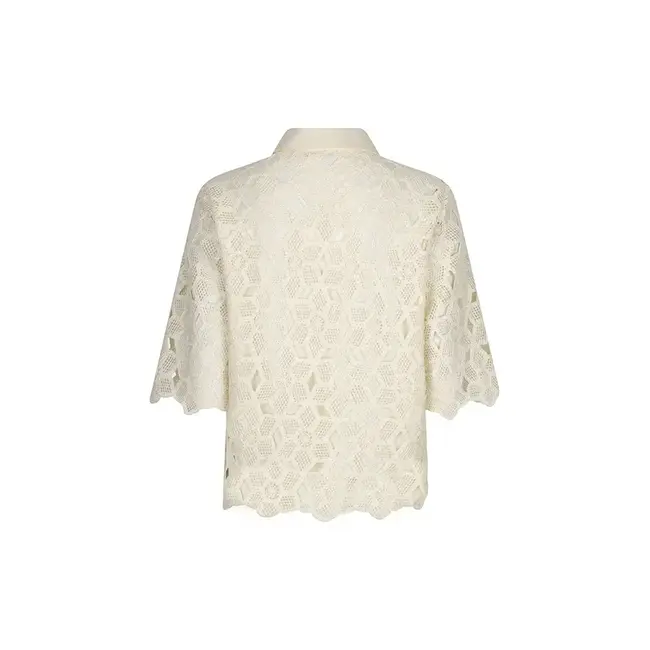 LOFTY MANNER BLOUSE DENNI ECRU