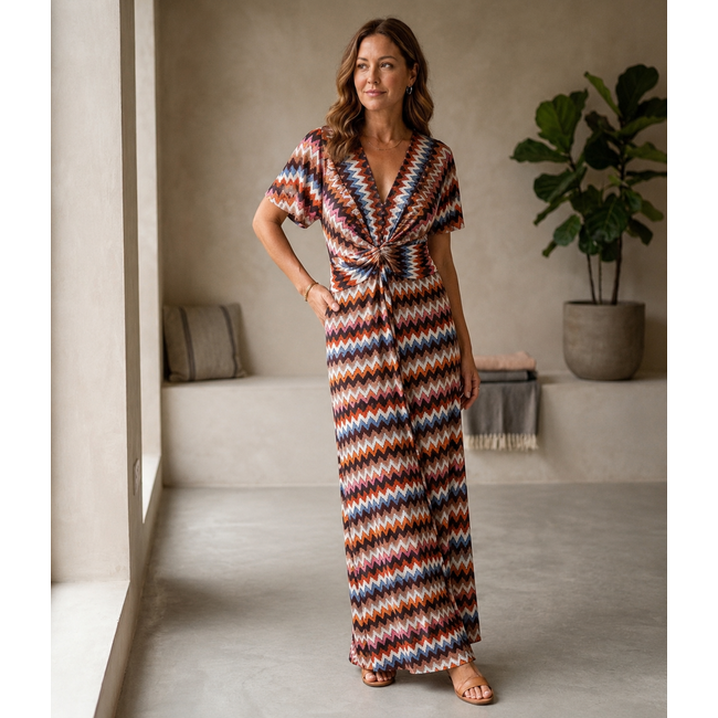 JURK MAXI KNOT SUMMERTRAVEL MISSONI BRIC