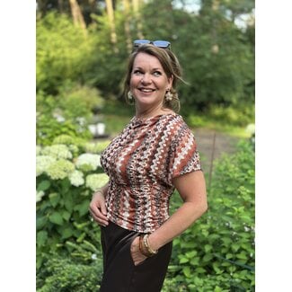 TOP SHIRT  SUMMERTRAVEL PRINT RETRO