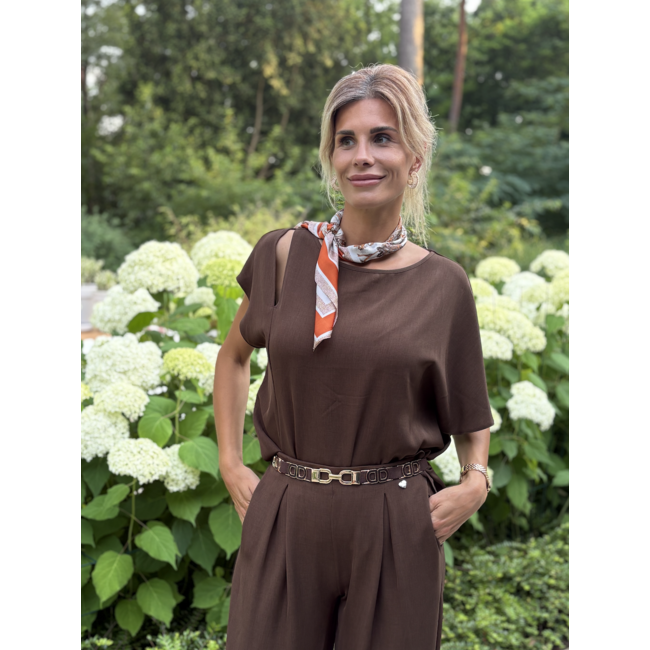 TOP ACOSSE CHOCO