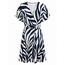 JURK A-LIJN SUMMERTRAVEL NAVY