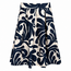 ROK LISA NAVY  CREAM PRINT