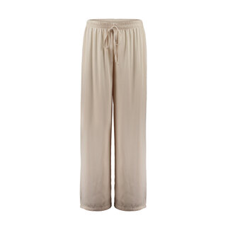 BROEK INISIA SATIN CHAMPAGNE BEIGE