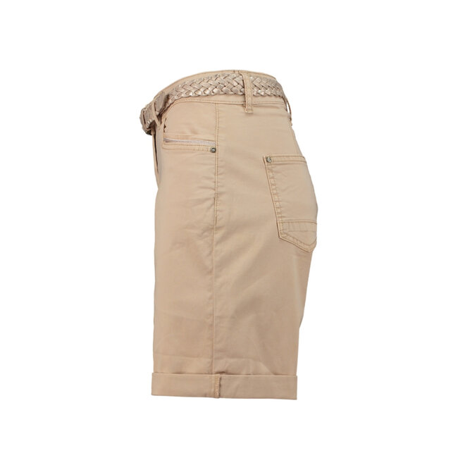 BROEK KORT/ SHORT JELA BEIGE & RIEM