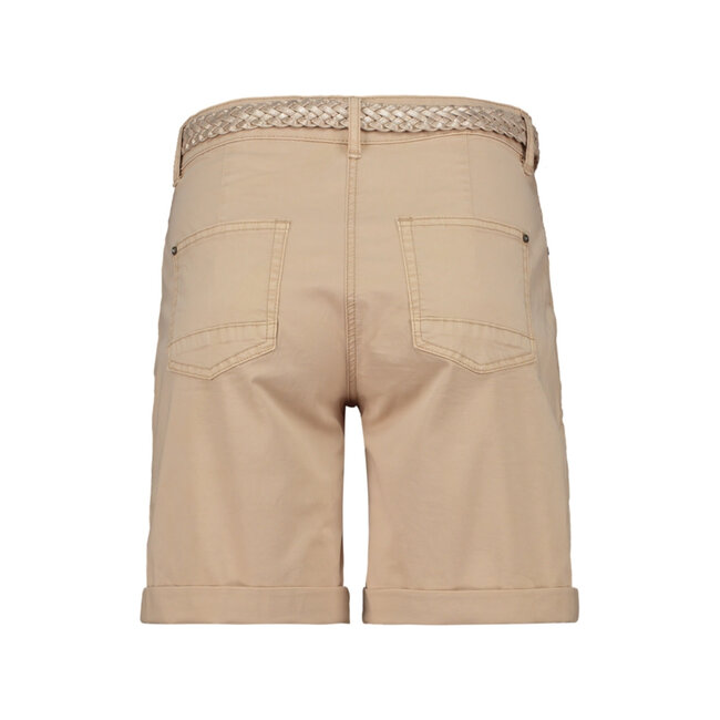 BROEK KORT/ SHORT JELA BEIGE & RIEM