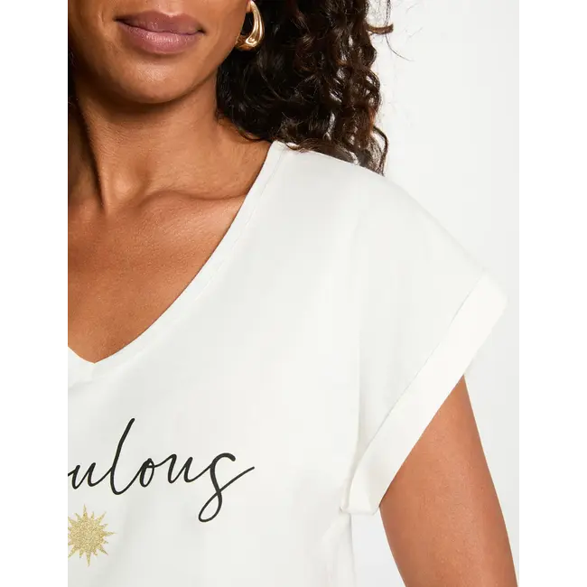 SHIRT DFABI 'FABULOUS' WHITE