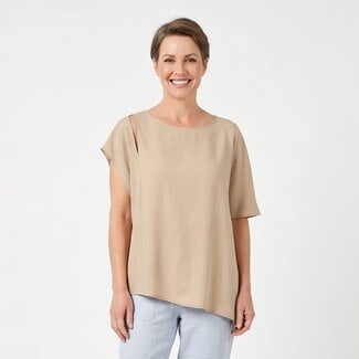 TOP ACOSSE BEIGE
