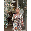 K-DESIGN JURK MAXI V-HALS  BOTANIC D204 P171