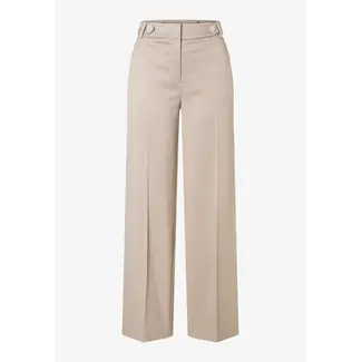 PANTALON  PIQUE WIDE LEG 61824485 BEIGE