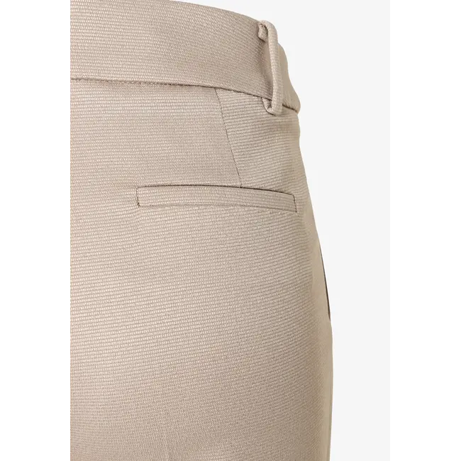 PANTALON  PIQUE WIDE LEG 61824485 BEIGE