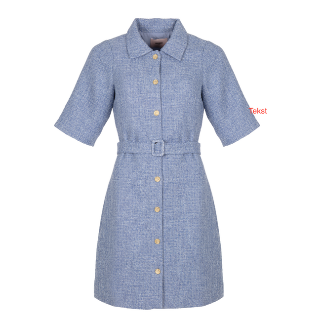 FREEBIRD DRESS DEAN BLUE