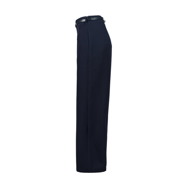 PANTALON ABIGAIL NAVY & CEINTUUR